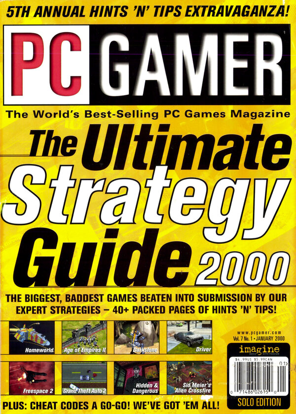 PC Gamer Issue 068 (January 2000) cover